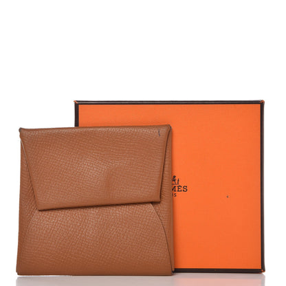 Hermes Epsom Bastia Coin Purse Gold 9 of 9