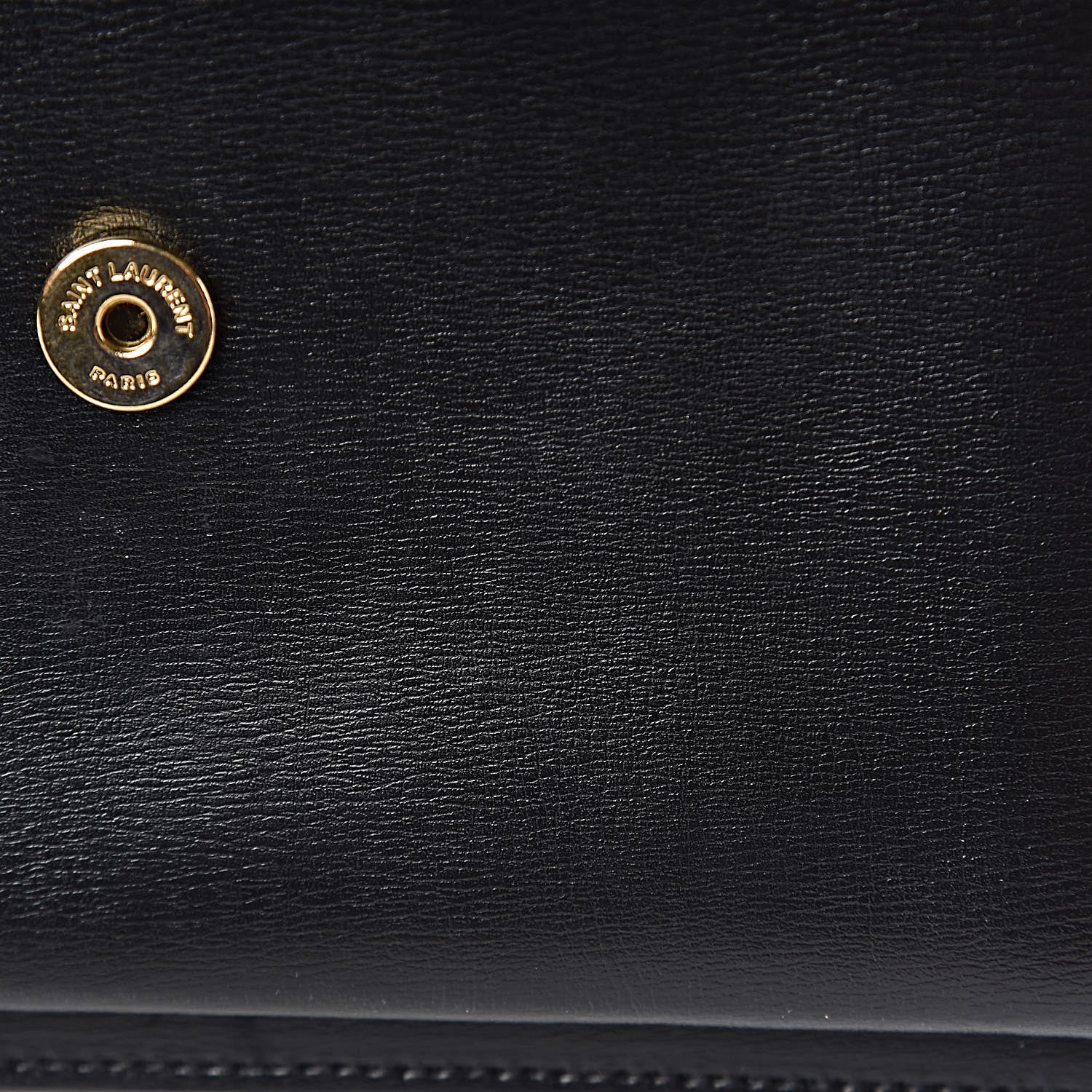 Saint Laurent Calfskin Medium Monogram Sunset Black 17 of 17