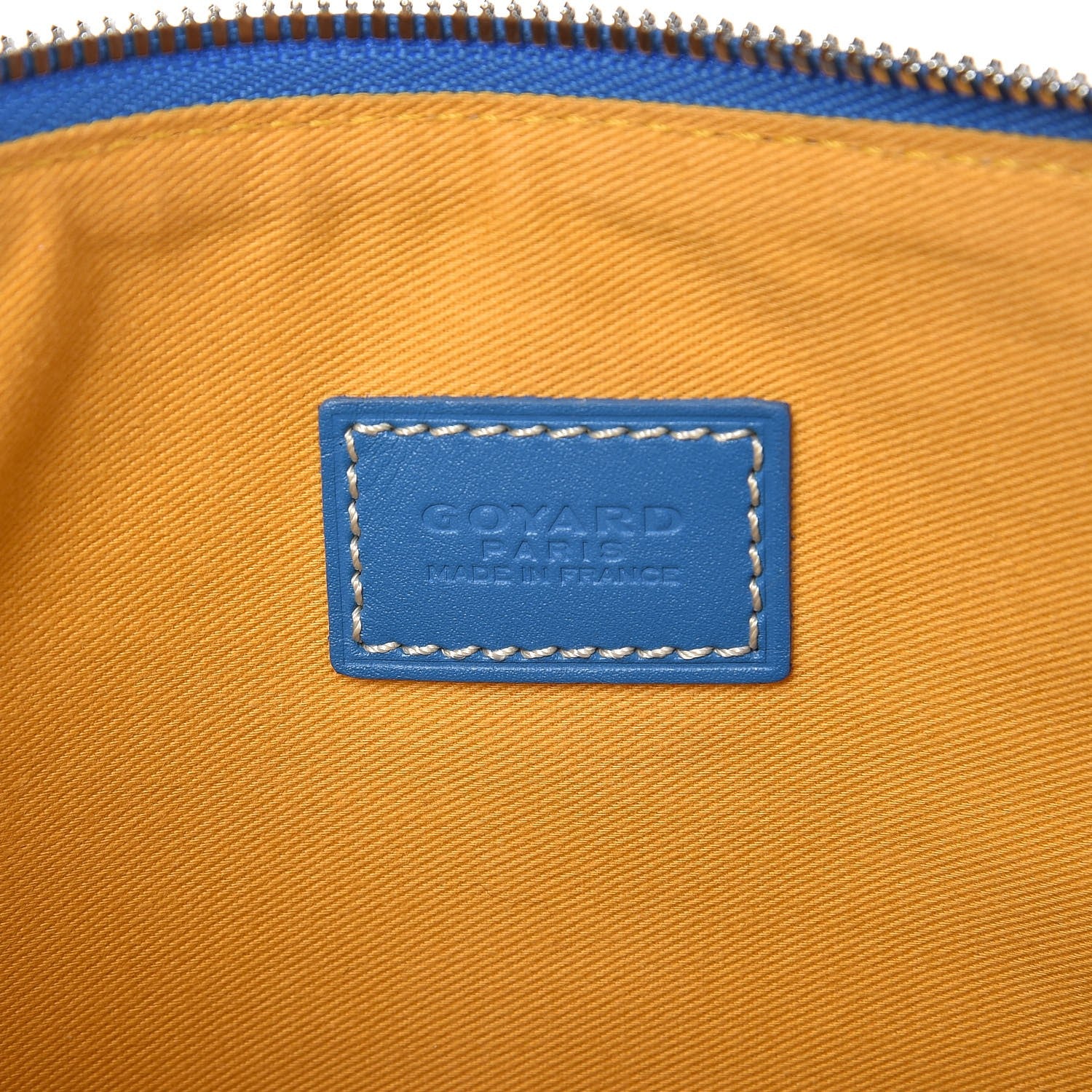 Goyard Goyardine Senat Pochette MM Sky Blue 6 of 8