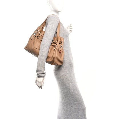 Jimmy Choo Calfskin Ramona Nude 3 of 17