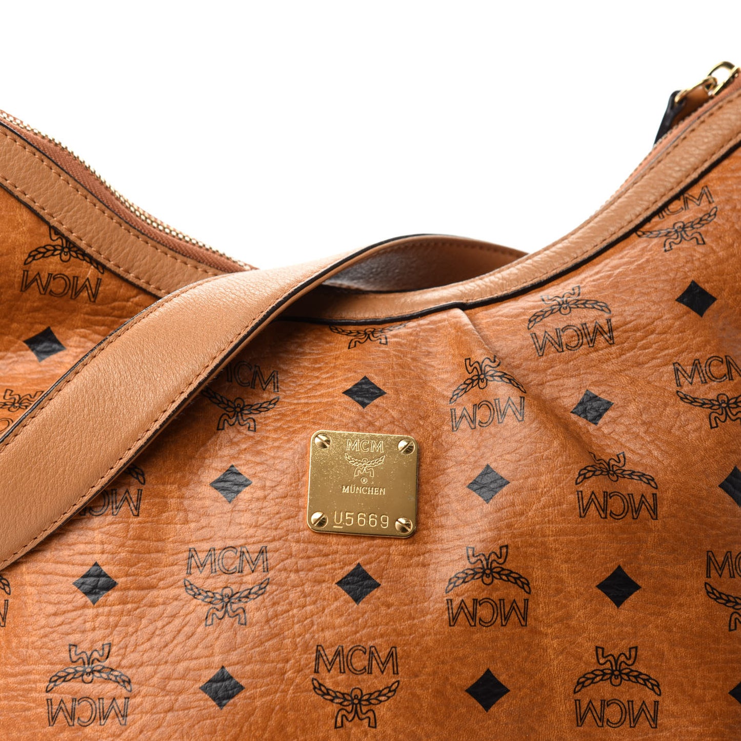 Visetos Hobo Cognac
