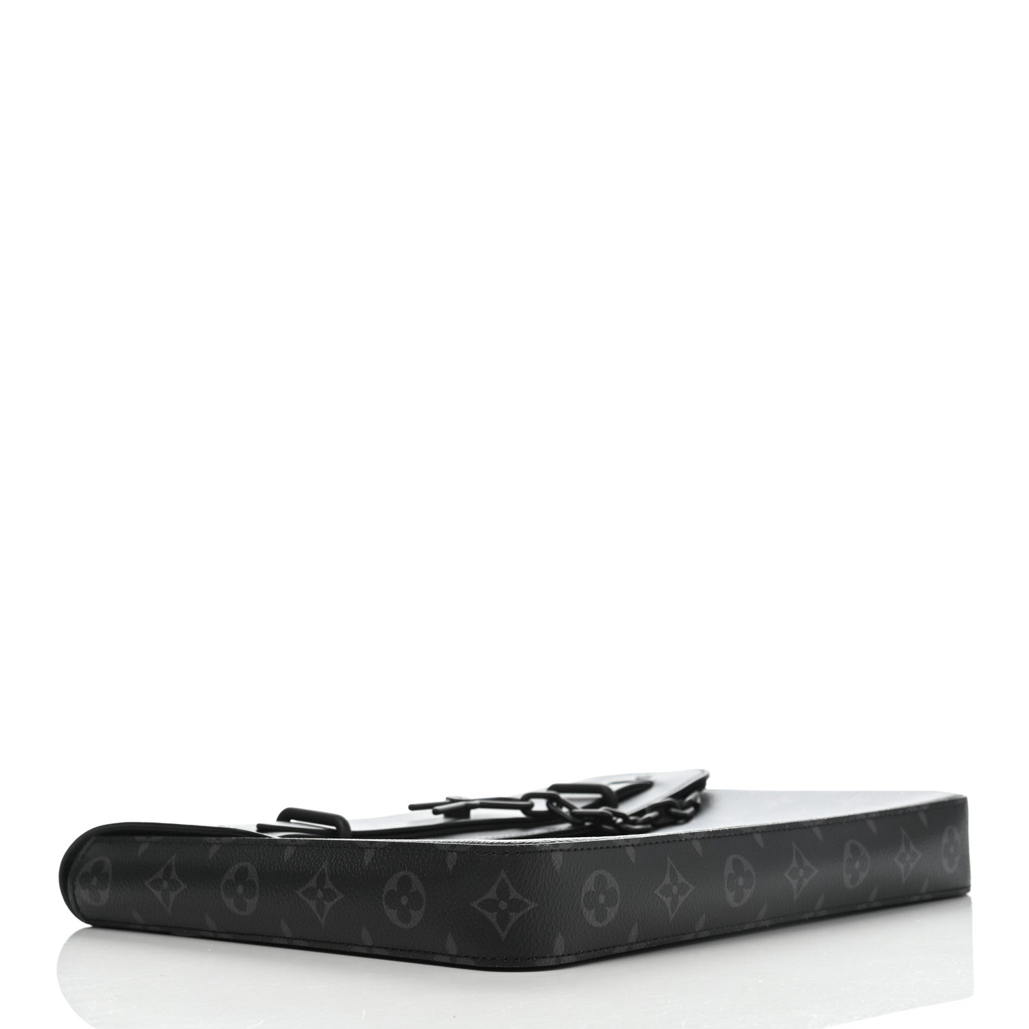 Louis Vuitton Monogram Eclipse Pochette Steamer 4 of 12