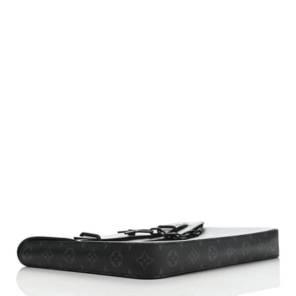 Louis Vuitton Monogram Eclipse Pochette Steamer 4 of 12