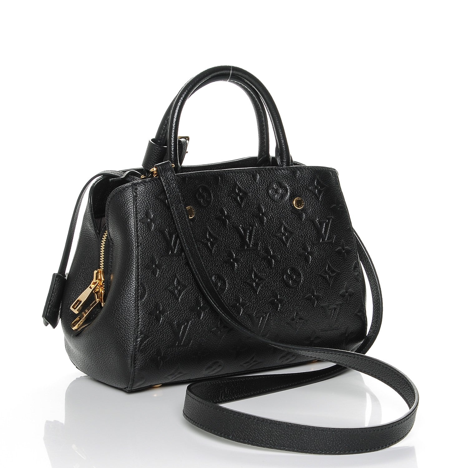 Louis Vuitton Empreinte Montaigne BB Black 3 of 6