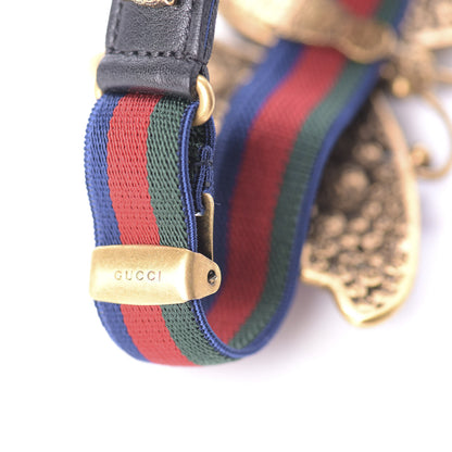 Gucci Web Crystal Butterfly Bracelet Multicolor 4 of 5
