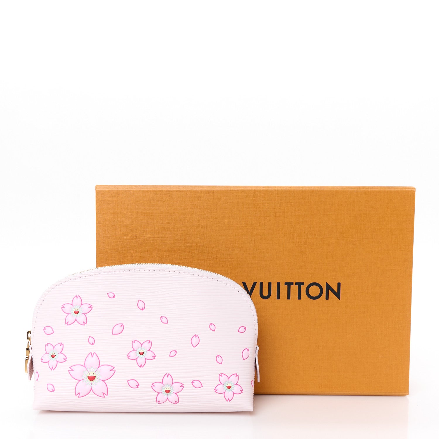 Louis Vuitton LV X TM Epi Cherry Blossom Cosmetic Pouch Pink 8 of 8