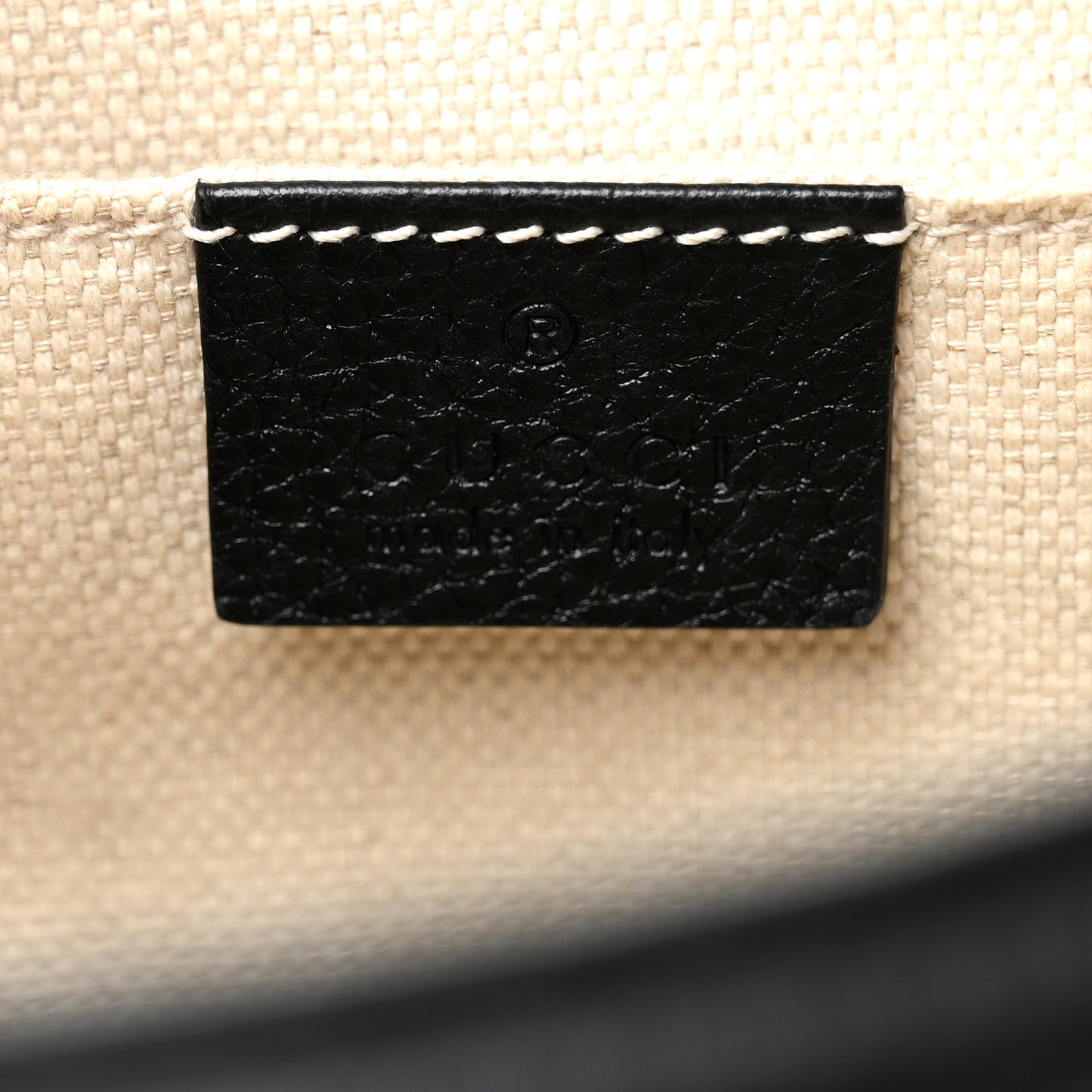Pebbled Calfskin Small Soho Disco Bag Black