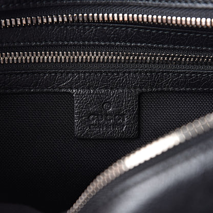 Gucci Fluffy Calfskin Morpheus Shoulder Bag Black 6 of 10