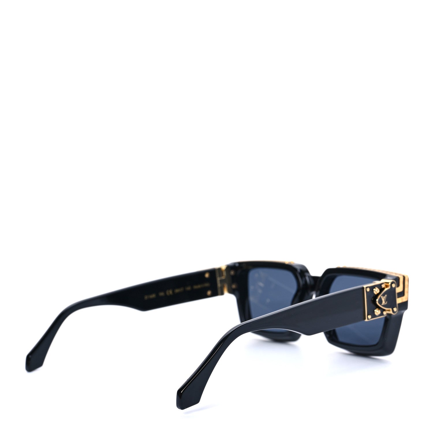 Louis Vuitton Acetate 1.1 Millionaires Sunglasses Z1165E Black 4 of 6