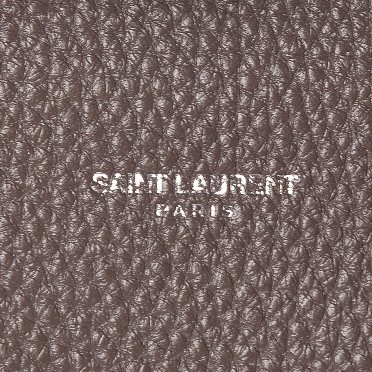 Grained Calfskin Small Sac De Jour Fog