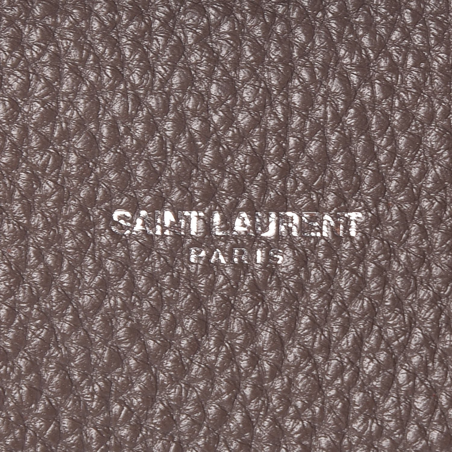 Saint Laurent Grained Calfskin Small Sac De Jour Fog 7 of 13