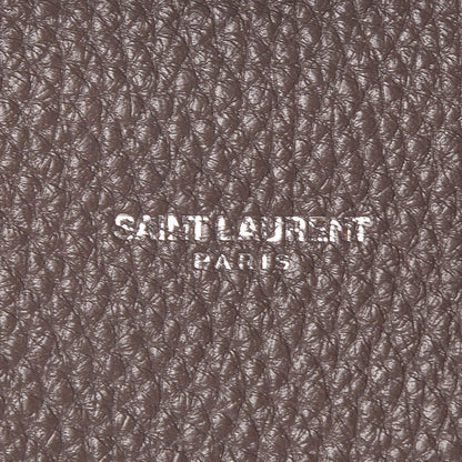 Saint Laurent Grained Calfskin Small Sac De Jour Fog 7 of 13