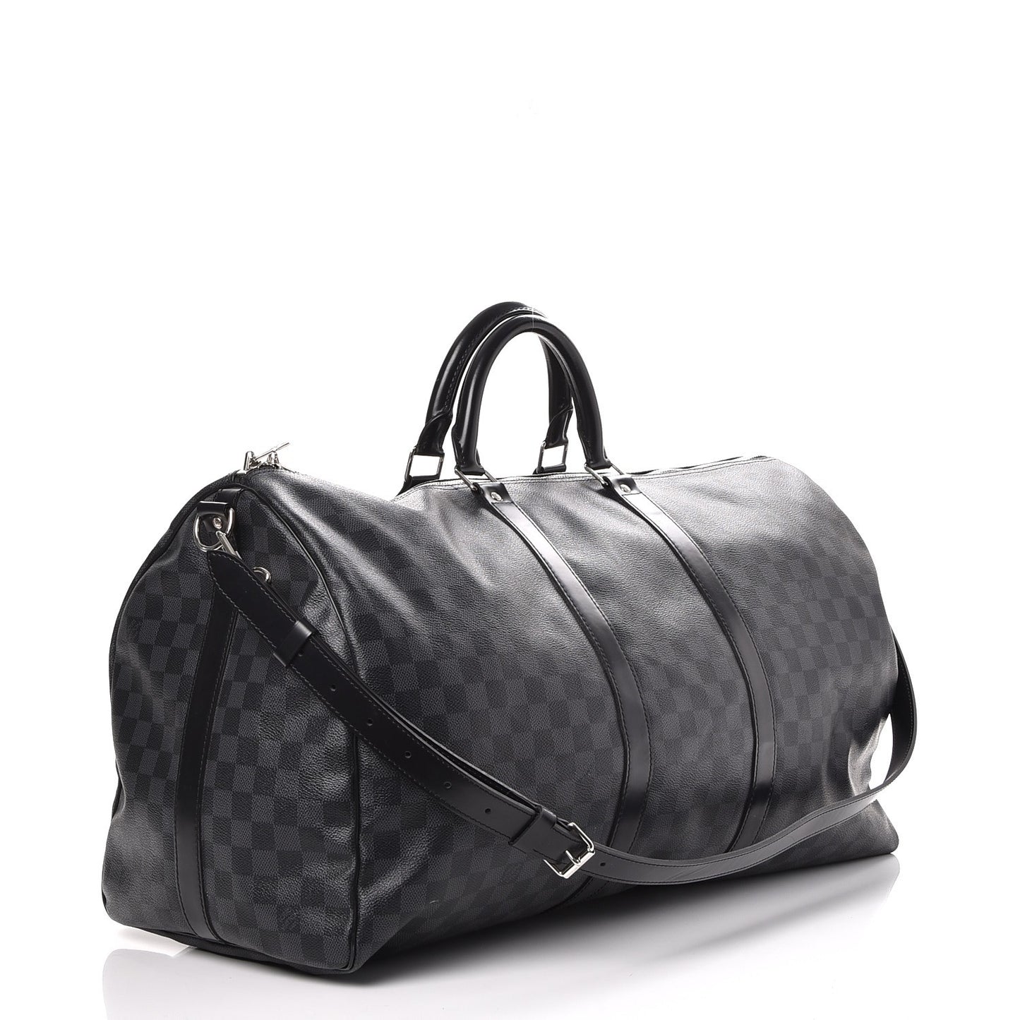 Damier Graphite Keepall Bandouliere 55