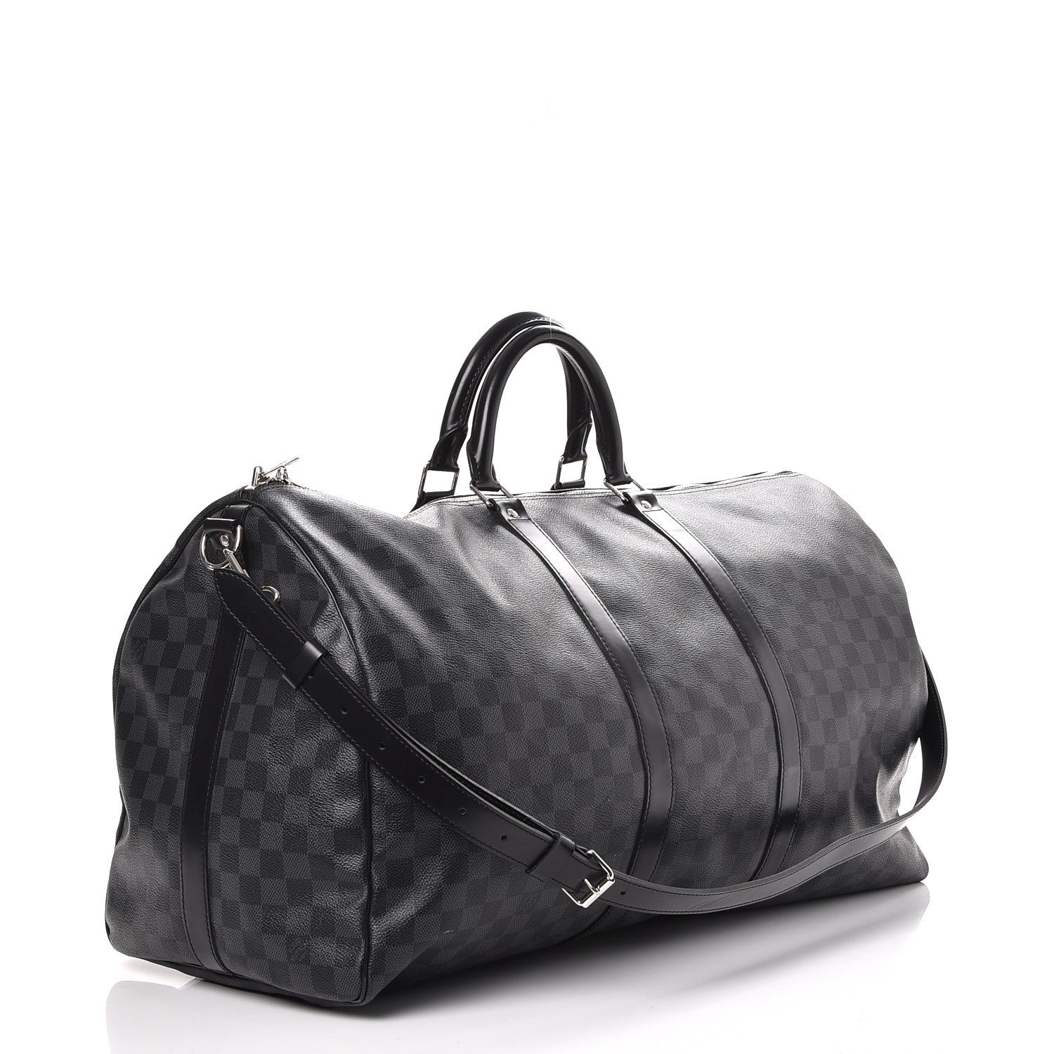 Louis Vuitton Damier Graphite Keepall Bandouliere 55 3 of 12