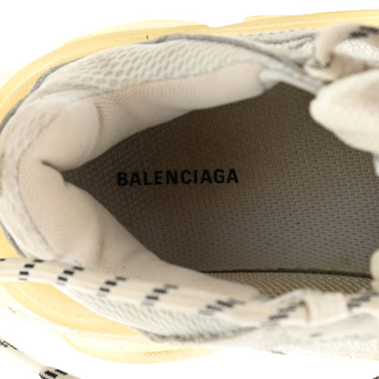 Balenciaga Fabric Mesh Clear Sole Womens Triple S Sneakers 35 White 7 of 12