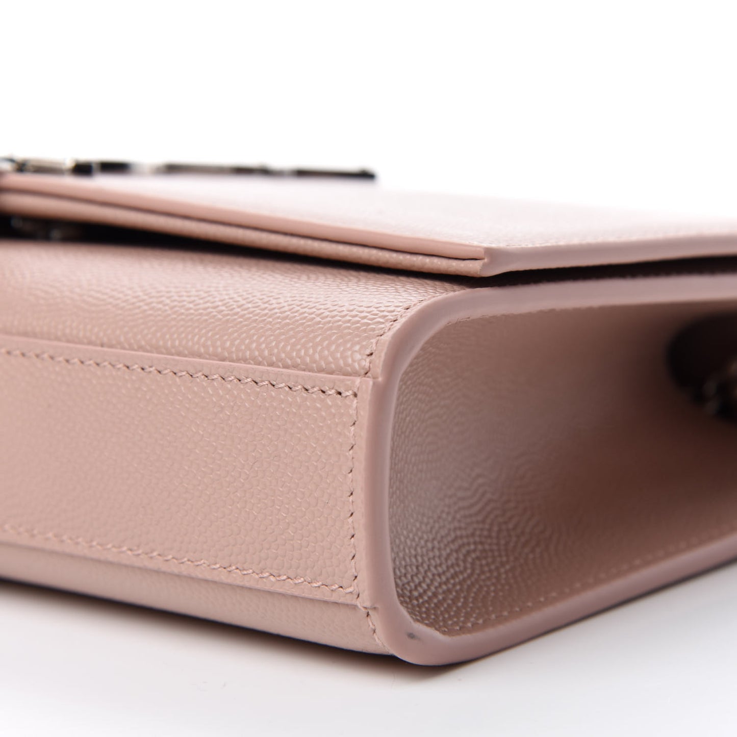 Grain De Poudre Small Classic Monogram Kate Tassel Satchel Pale Blush