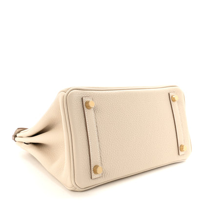 Hermes Togo Birkin 25 Craie 5 of 11
