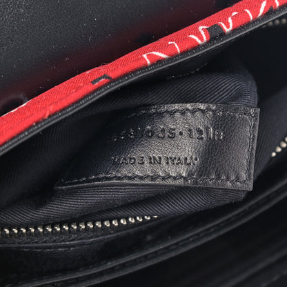 Saint Laurent Cotton Bandana Y Quilted Monogram Toy Loulou Crossbody Bag Red 9 of 9