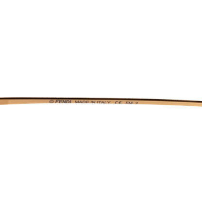 Fendi Metal Fendi Forever Aviator Sunglasses FF0406/G/S Gold 5 of 7