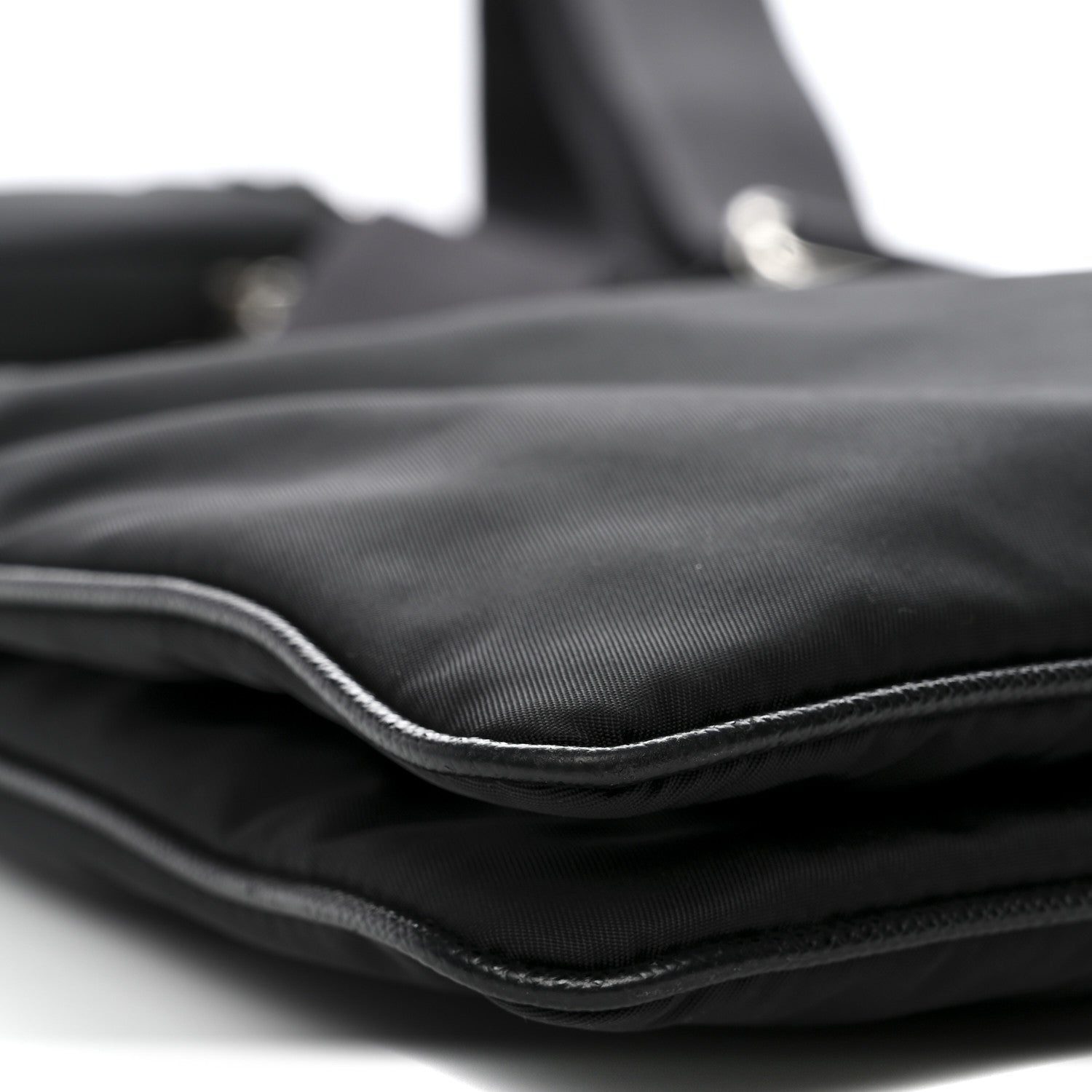 Prada Re-Nylon Saffiano Re-Edition 2000 Double Zip Crossbody Bag Black 10 of 13