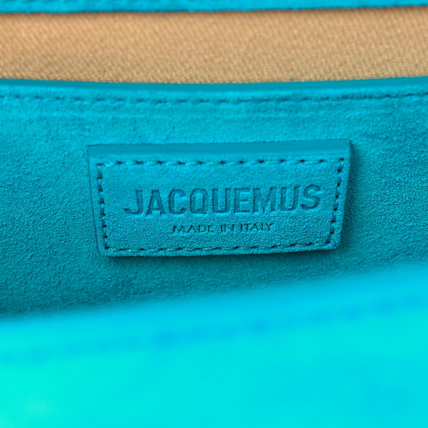 Suede Le Bambino Long Dark Turquoise