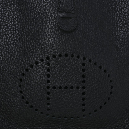 Hermes Taurillon Clemence Evelyne TPM Black 8 of 10