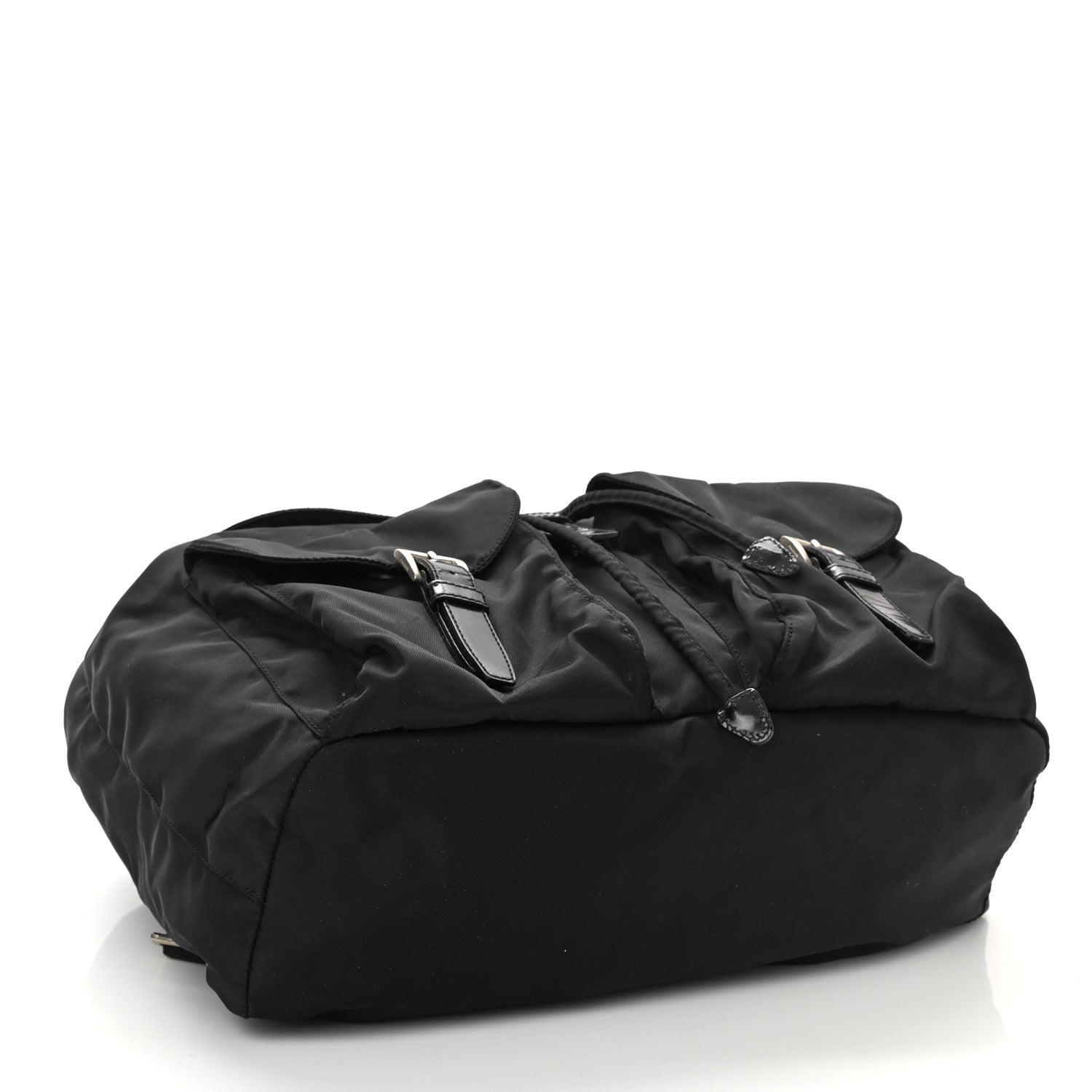 Prada Nylon Vela Medium Backpack Black 4 of 9