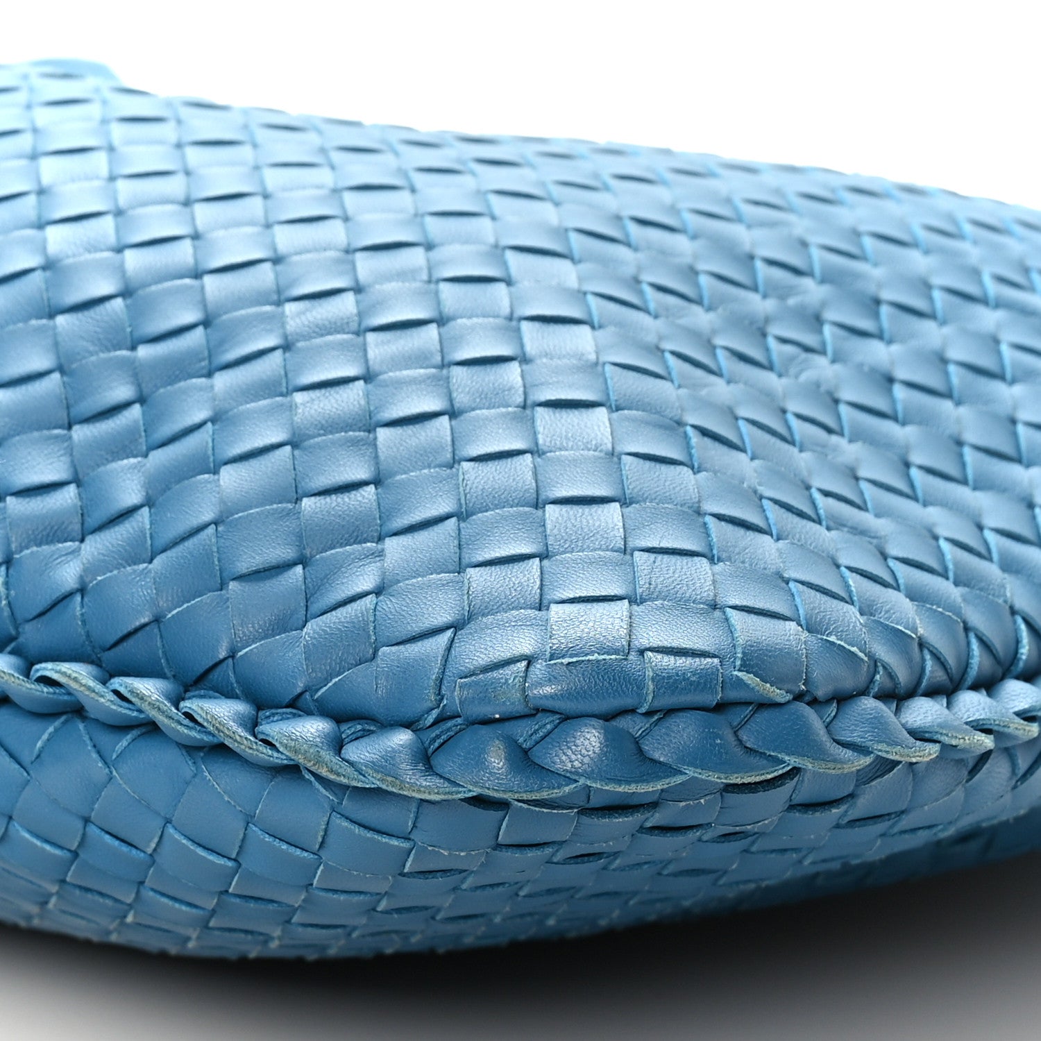 Bottega Veneta Nappa Intrecciato Maxi Veneta Hobo Turquoise 8 of 8