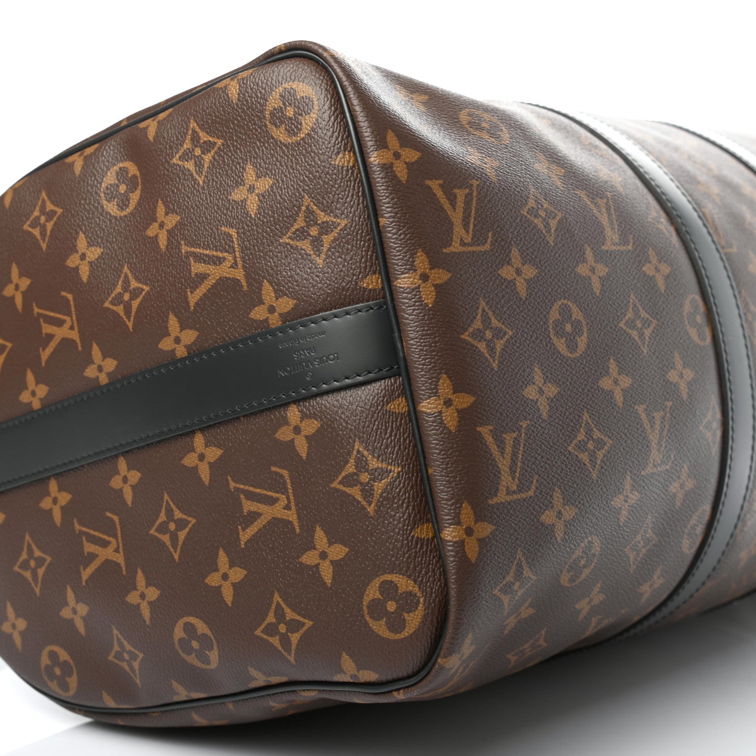 Louis Vuitton Monogram Macassar Keepall Bandouliere 45 7 of 8