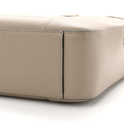 Mulberry Small Classic Grain Calfskin Belgrave Double Document Holder Solid Grey 10 of 11