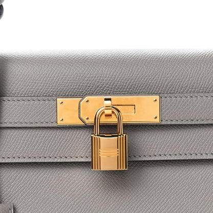 Hermes Epsom Kelly Sellier 28 Gris Asphalte 11 of 11