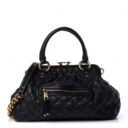 Marc Jacobs Calfskin Quilted Stam Black 1 of 4