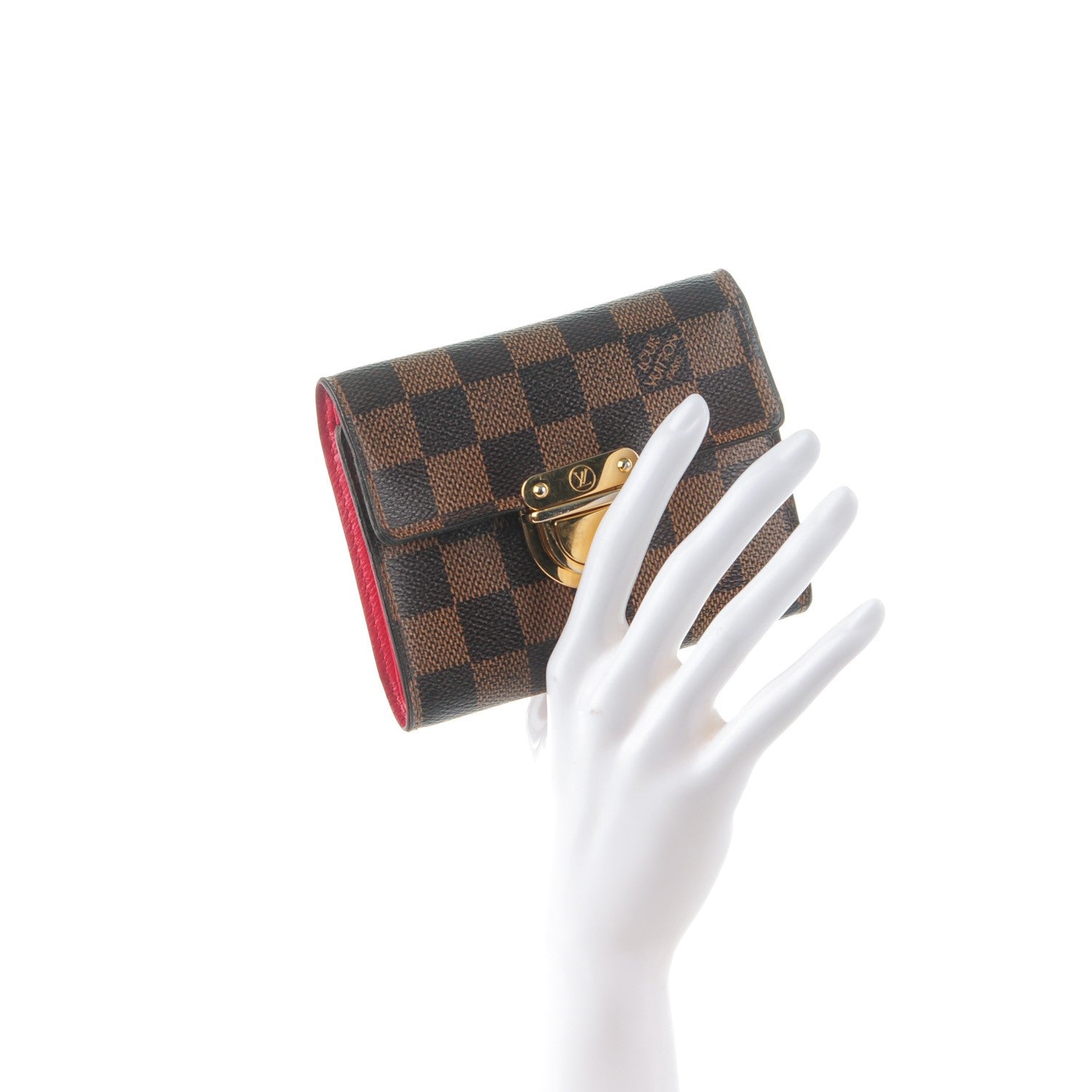 Louis Vuitton Damier Ebene Koala Wallet 2 of 7