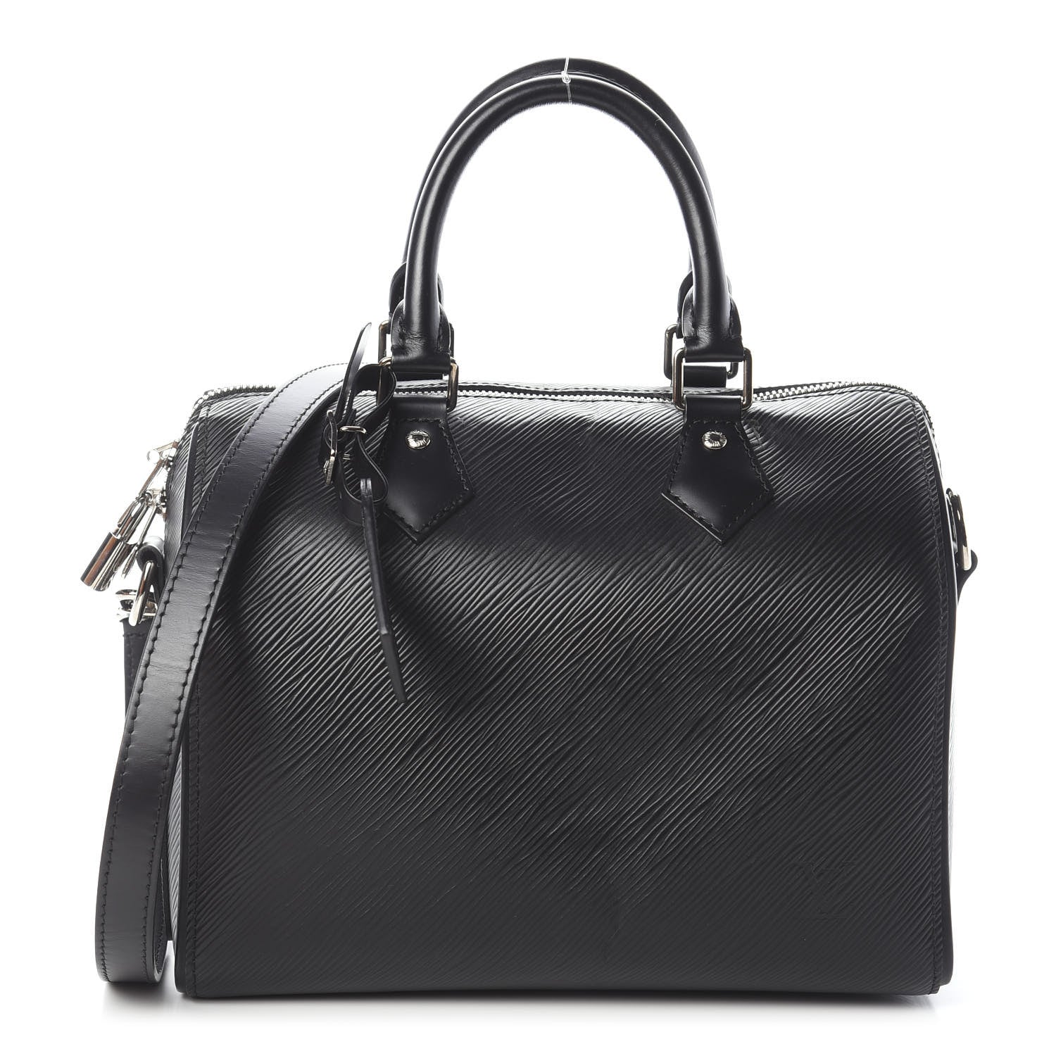 Louis Vuitton Epi Speedy Bandouliere 25 Black 1 of 10