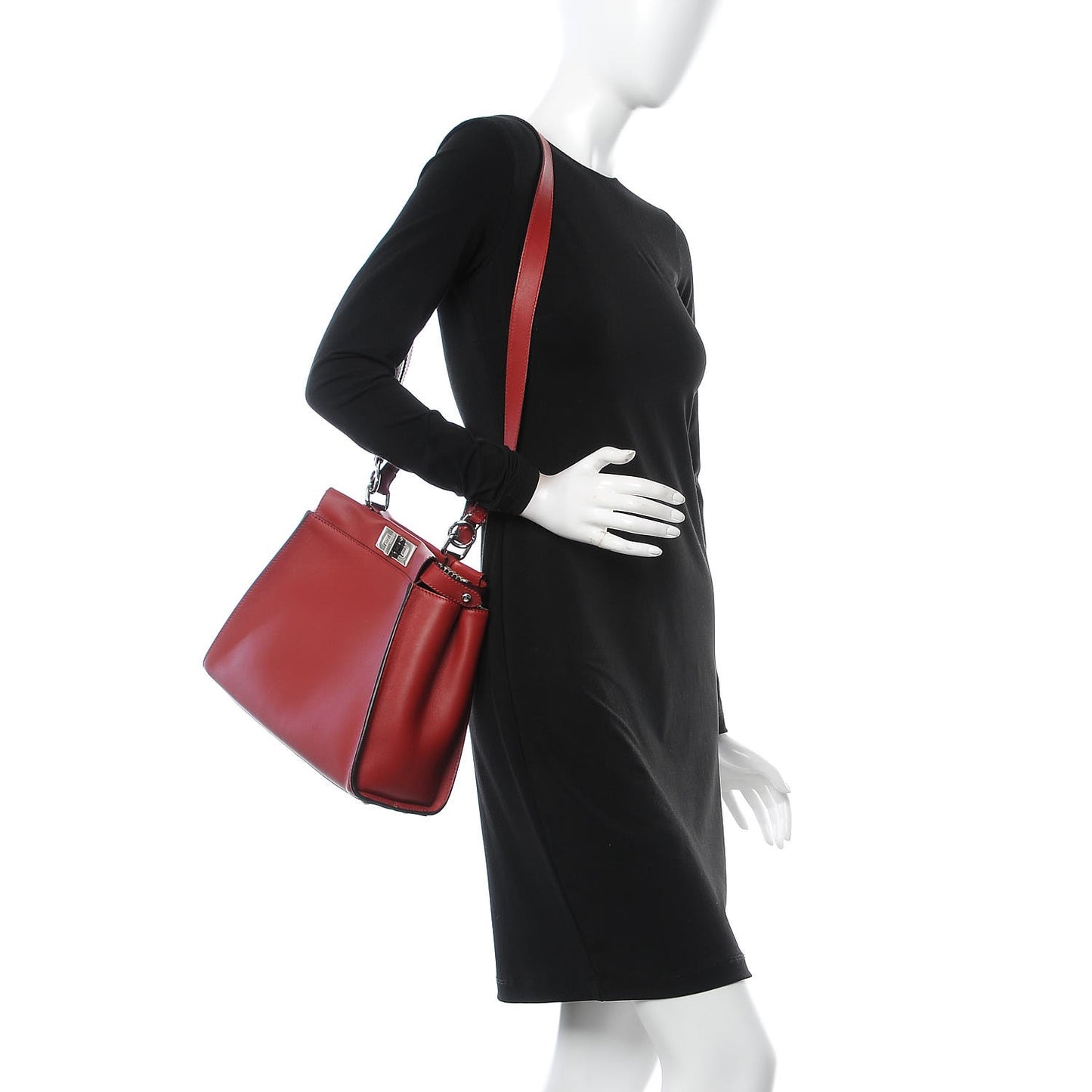 Vitello Seta Elaphe Crocodile Monster Eyes Medium Peekaboo Iconic Satchel Ribes Naturale