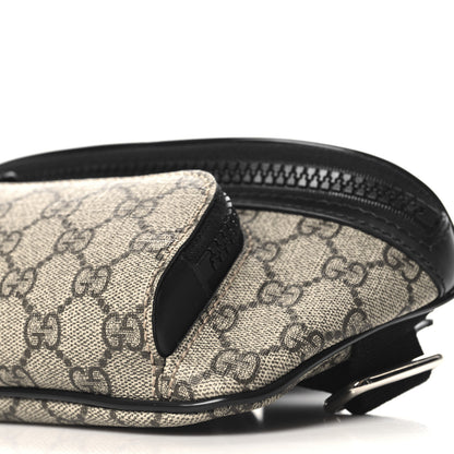Gucci GG Supreme Monogram Belt Bag Black 10 of 10