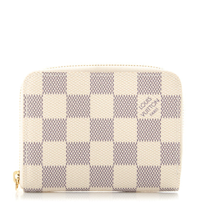 Louis Vuitton Damier Azur Zippy Coin Purse 1 of 7