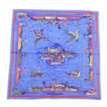 Hermes Silk La Mare aux Canards Scarf 90 1 of 6