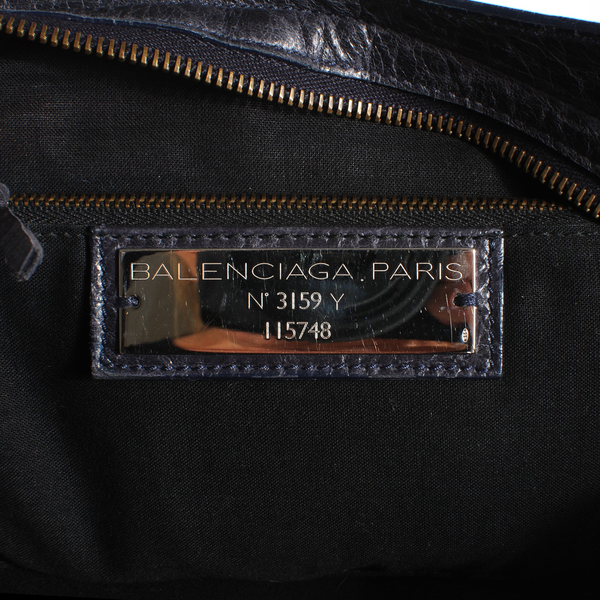 Balenciaga Chevre City Ink 8 of 10