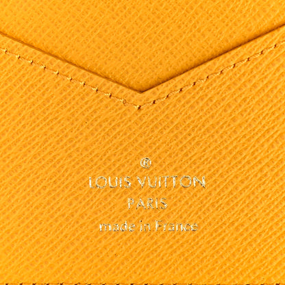 Louis Vuitton Monogram 2022 Christmas Animation New York Soho Passport Cover Yellow 6 of 6