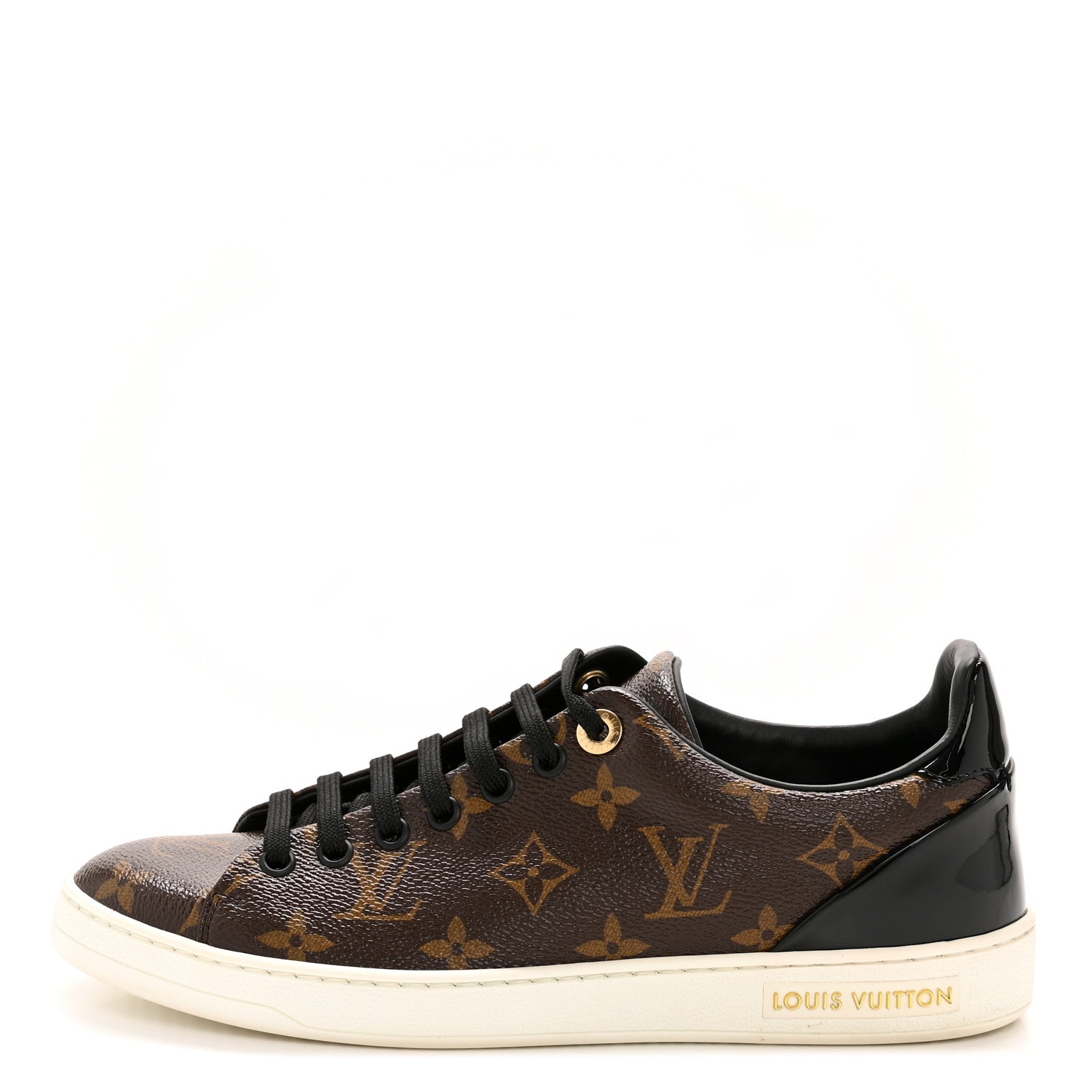 Louis Vuitton Patent Monogram Frontrow Sneakers 37.5 1 of 9