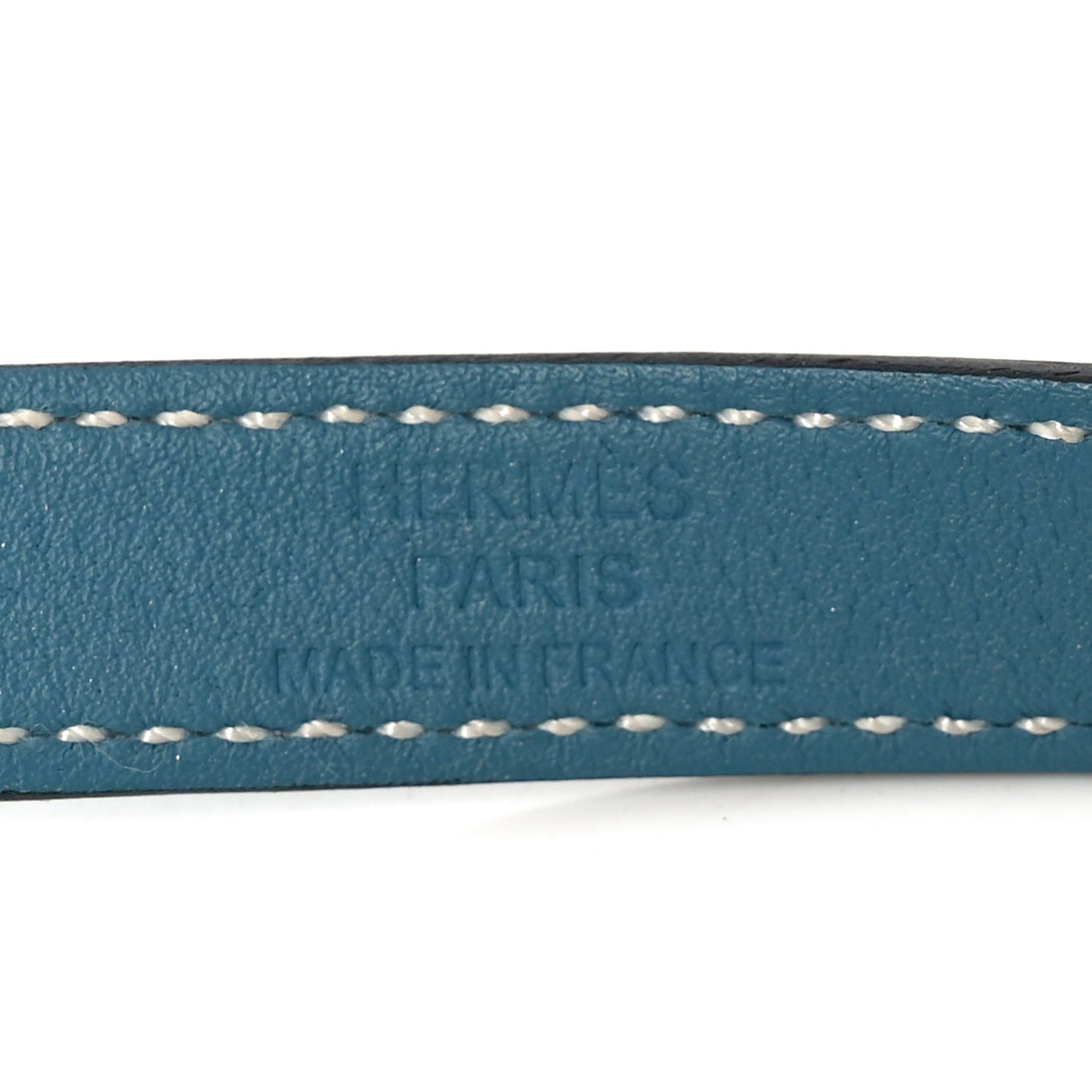 Swift Kelly Double Tour Bracelet T5 Bleu Jean