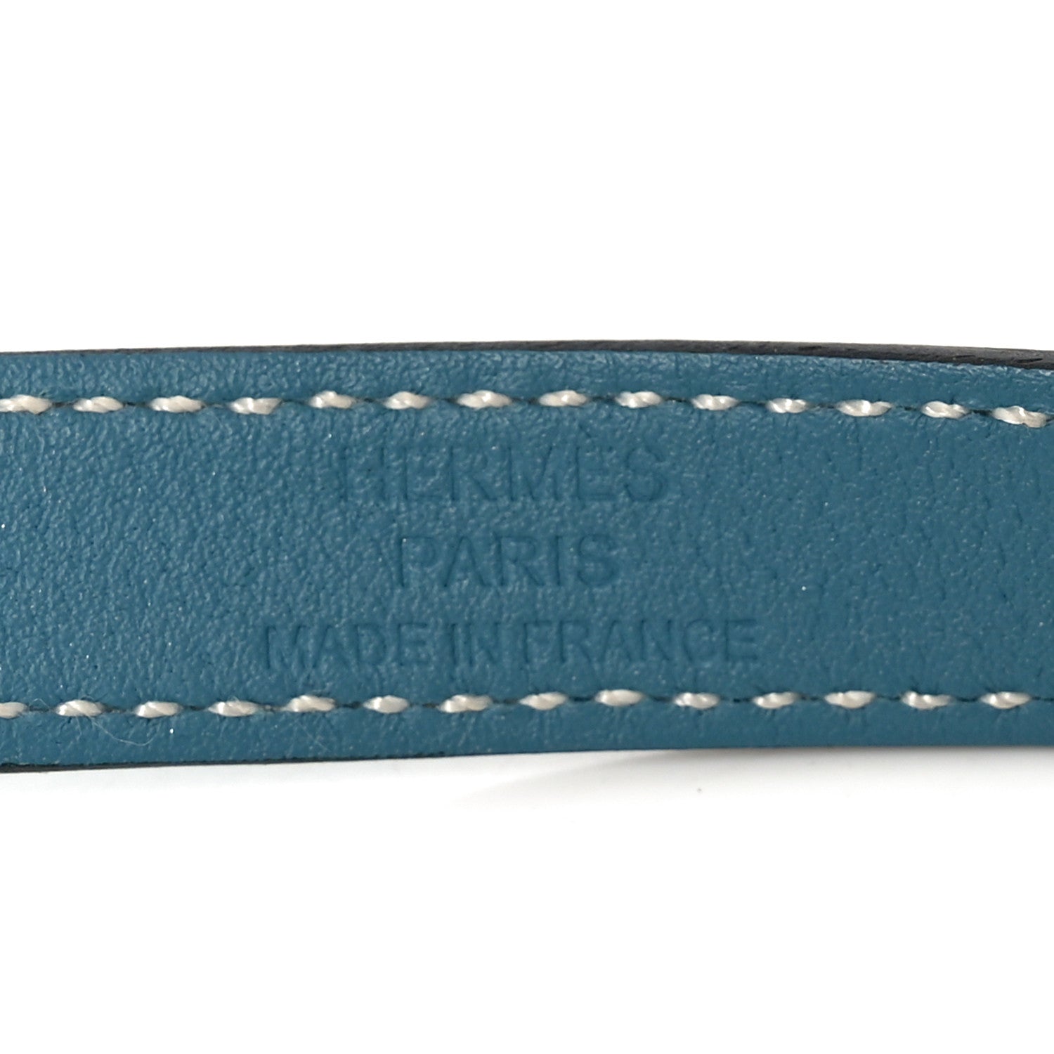 Hermes Swift Kelly Double Tour Bracelet T5 Bleu Jean 5 of 5