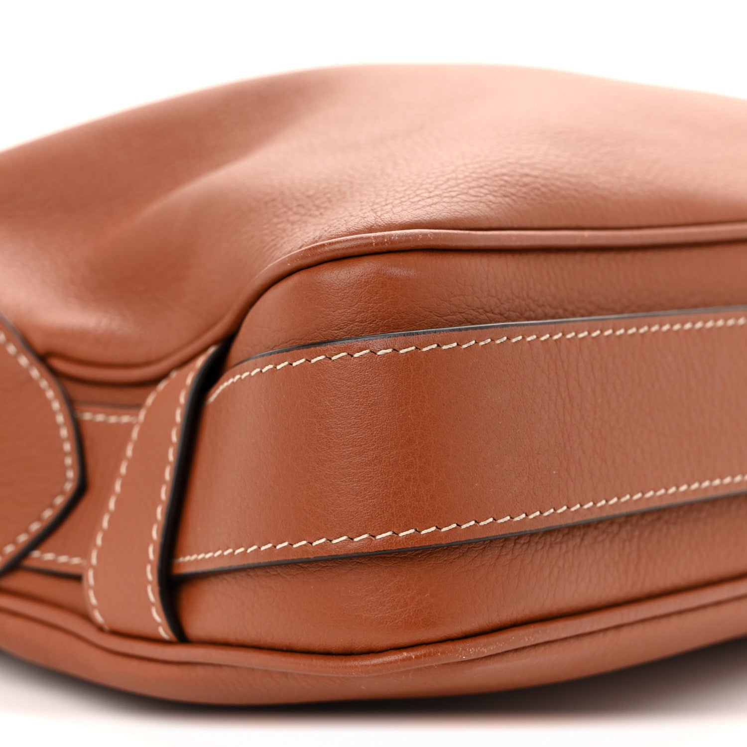 Celine Supple Calfskin Medium Romy Shoulder Bag Tan 9 of 10