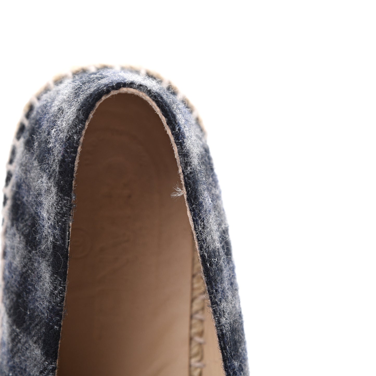Flannel CC Espadrilles 40 Black Grey