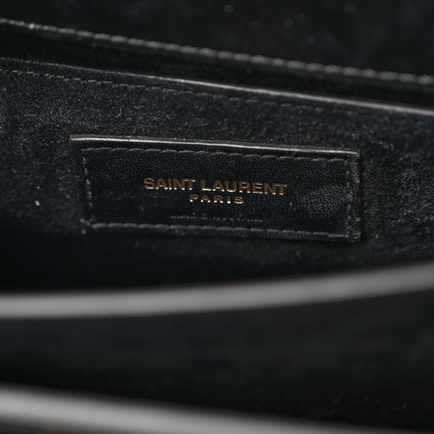 Saint Laurent Calfskin Medium Monogram Sunset Black 8 of 16