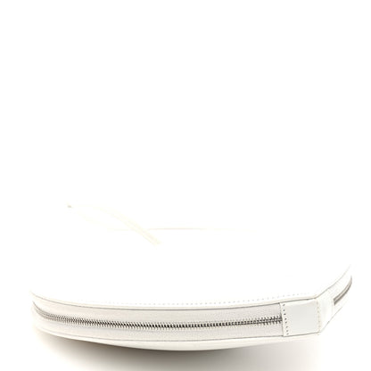 Alaia Lux Calfskin Le Coeur Bag Lacquer Optic White 4 of 8
