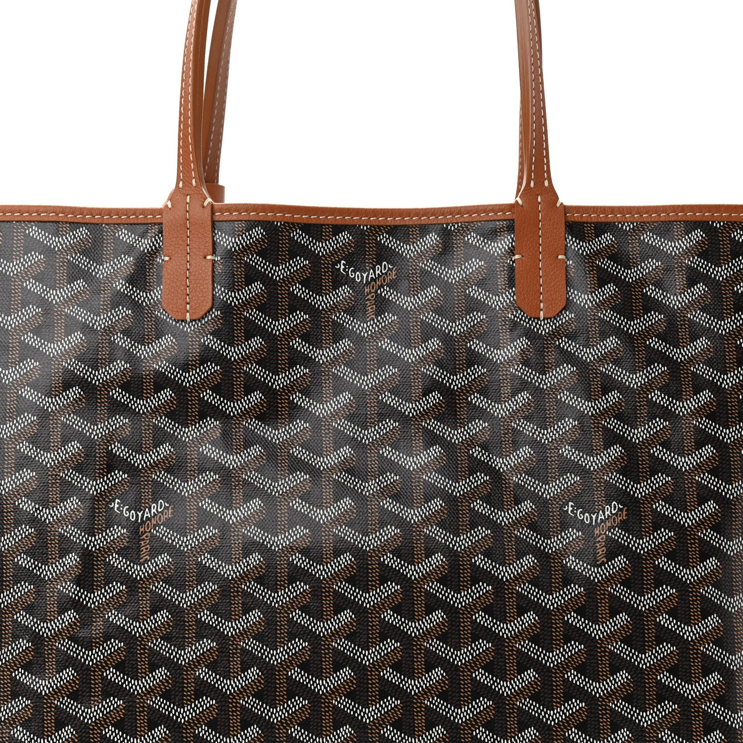 Goyard Goyardine Saint Louis PM Black Gold 9 of 11