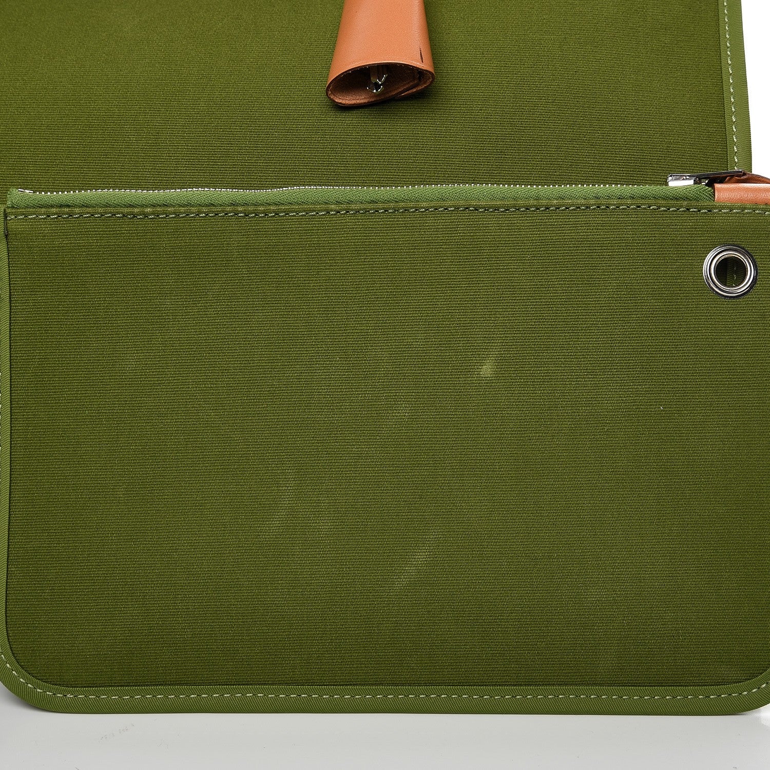Hermes Toile Herbag Zip 39 MM Pelouse 13 of 16
