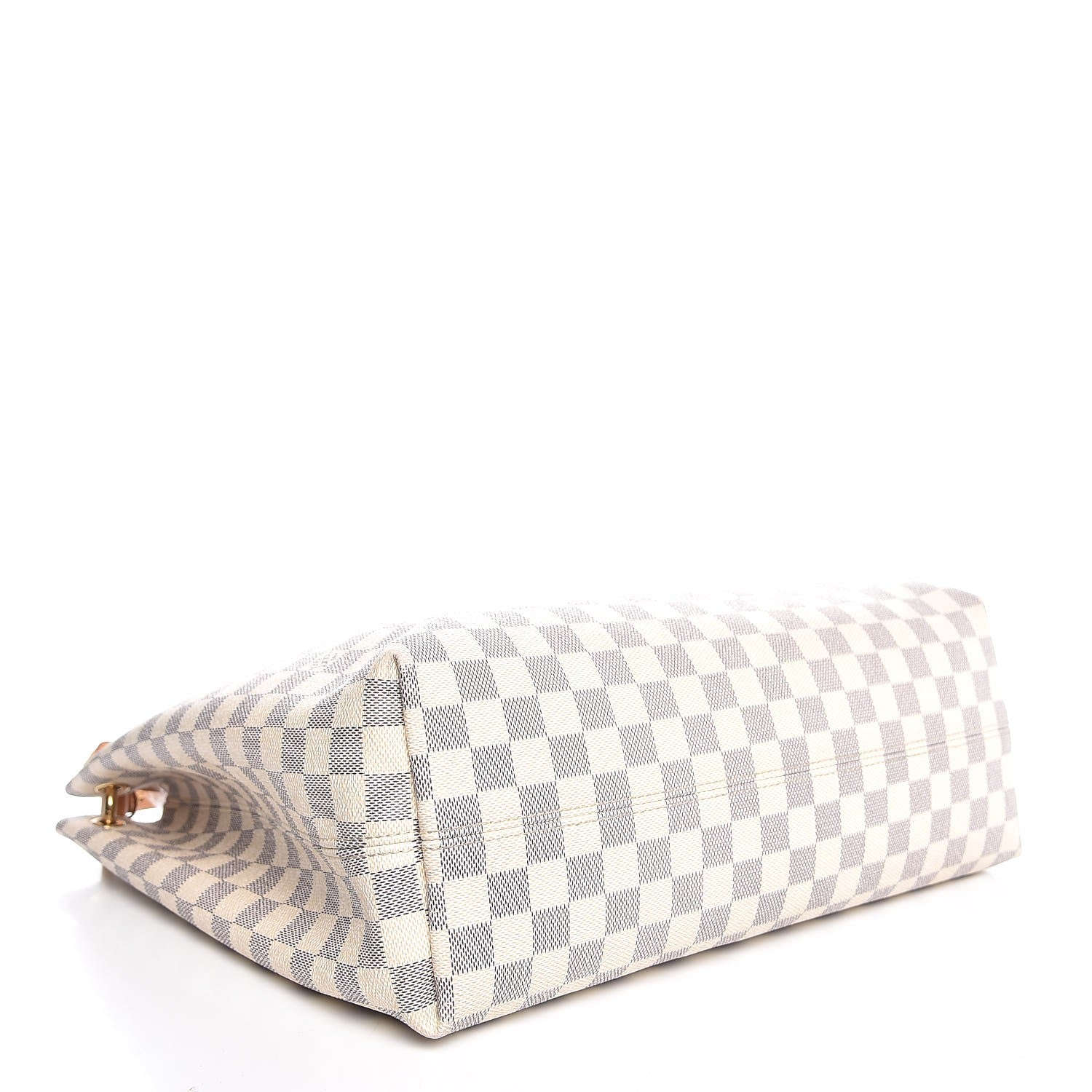 Louis Vuitton Damier Azur Graceful MM Rose Ballerine 4 of 7